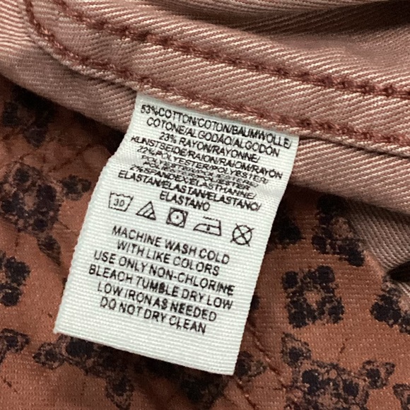 Free People Boho Geometric Stretch Mini Skirt – Size 8 Rust/Black - Picture 10 of 10